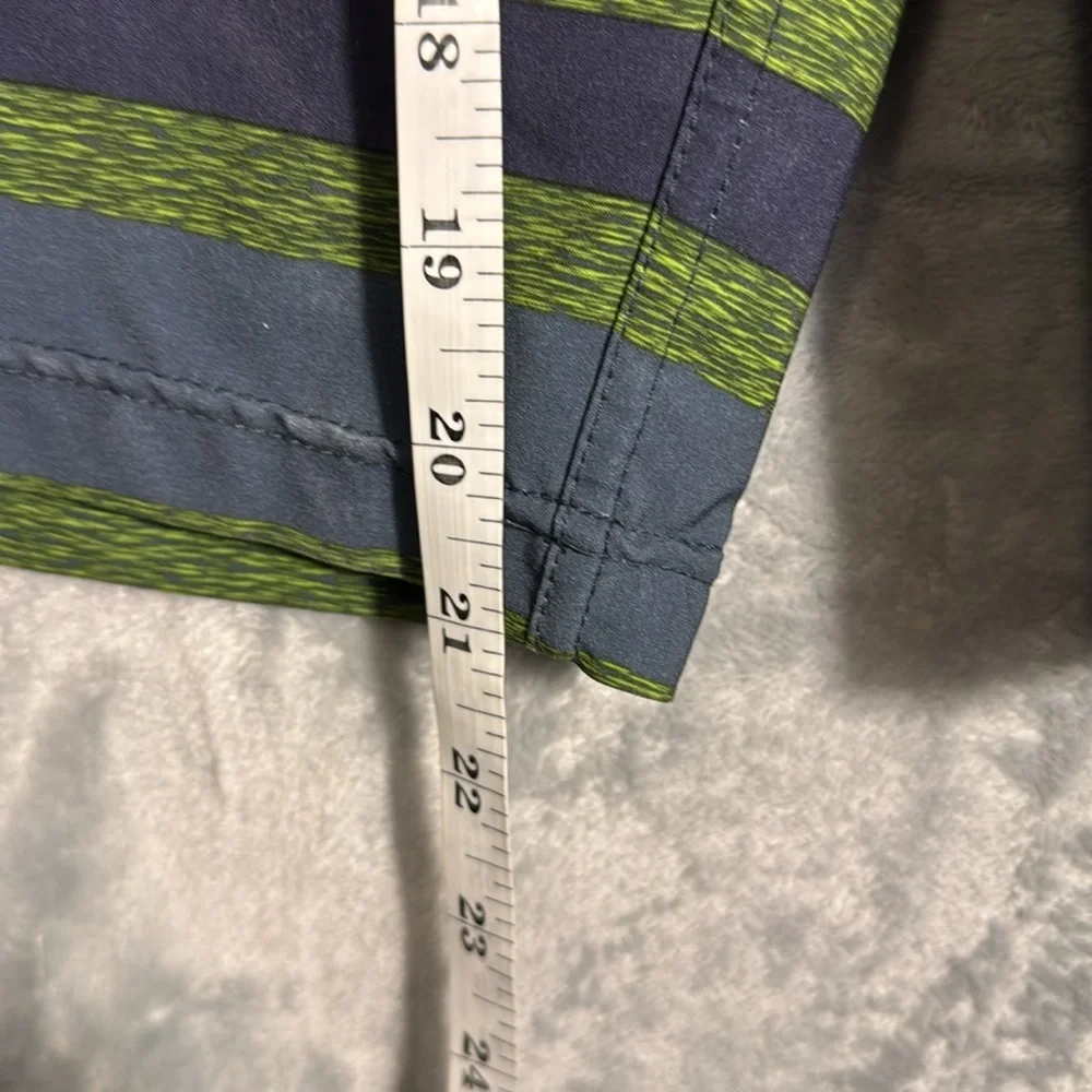 Prana shorts‎ Prana breathe shorts men’s size 28 Blue and Green Board Shorts